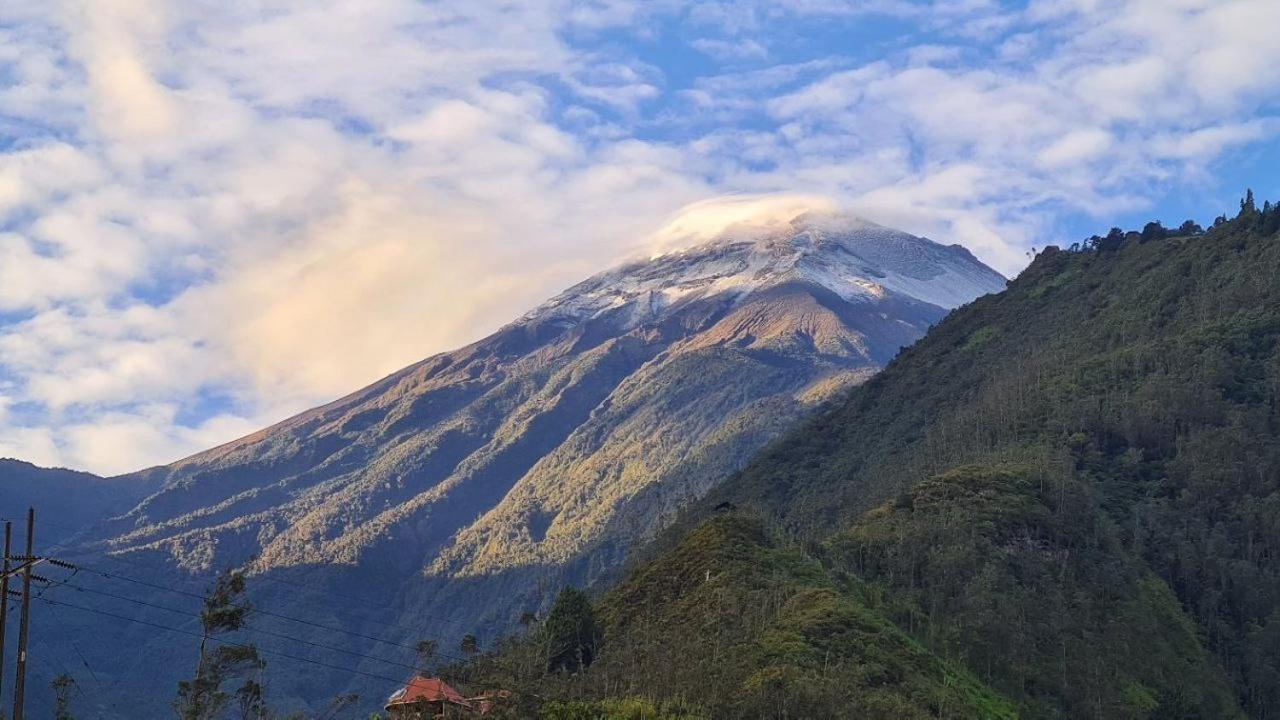 Elegante Apartamento Con Vistas Al Volcan Tungurahua Baños Екстериор снимка